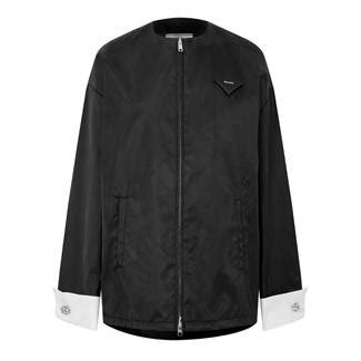 flannels prada coat womens|prada windbreaker coat.